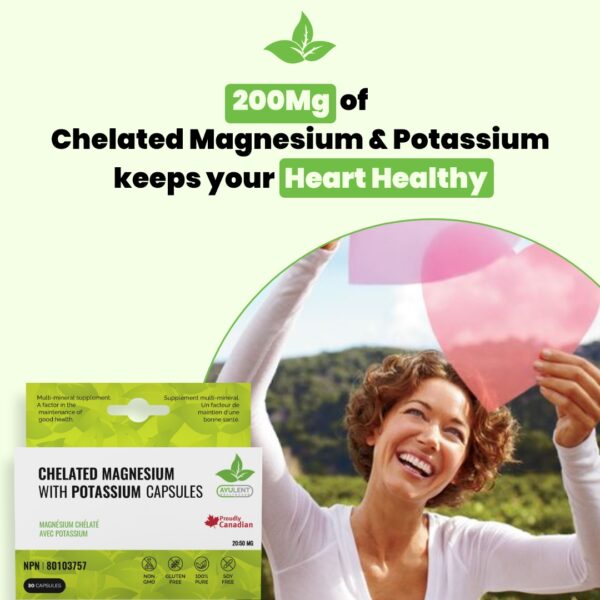 Chelated Magnesium with Potassium Capsules